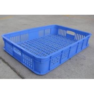 Buy cheap Malaysia  EURO Stack Plastic vented crates& containers & boxes 600*400*100MM&Bread Crates from wholesalers