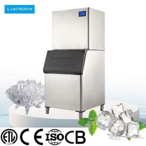 Buy cheap 450kg 24Hours LZ-1000 Water Cooled Ice Cube Machine For Cube Ice With 200kg Ice Storage from wholesalers