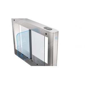 Economic Half Height Turnstile Brushless Swing Gate Outdoor and Indoor