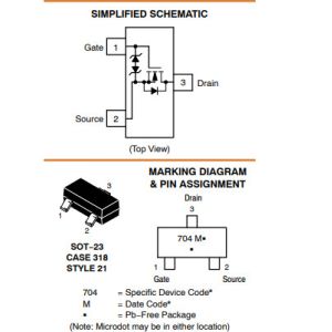 2N7002K 2V7002K Diodes Transistors N Channel Signal Mosfet 60V 380mA