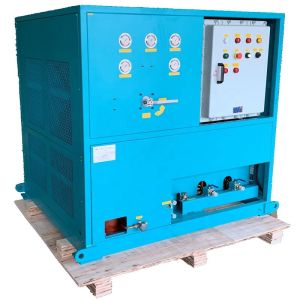 Buy cheap Explosion Proof Refrigerant Freon Recovery Ac Gas Charging Machine R32 R600a Oil Less  Recovery Recharge Machine from wholesalers