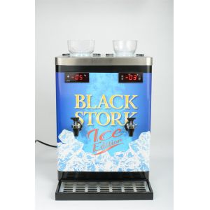 Buy cheap black color double tank Liquor Tap Dispenser which can serve two different liquors at same time from wholesalers