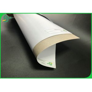 Buy cheap 200g 300g thick Sheets White Coated Duplex Board Recycled Grey Back from wholesalers
