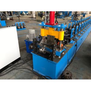 Buy cheap Double Head Decoiler Ceiling Roll Forming Machine 19 stations 40GP Container from wholesalers