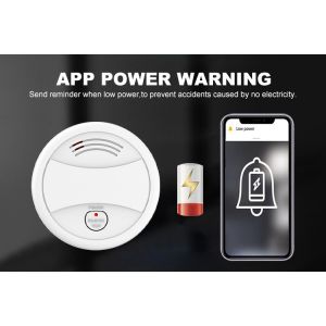 Buy cheap White Wireless Fire Safety Sensor Alarm And Tuya Smart Smoke Detector System Alarm For Indoor Fire from wholesalers