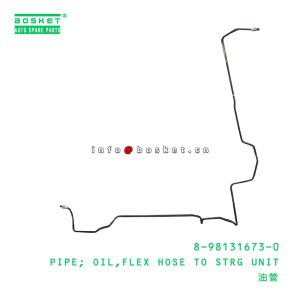 Buy cheap 8-98131673-0 isuzu Brake Parts NPR Flex Hose To Steering Unit Oil Pipe 8981316730 from wholesalers