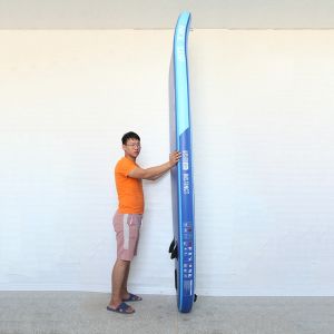 Buy cheap Dark Blue SUP Standing Surfboard Inflatable Paddle Board  Racing Surfboard from wholesalers