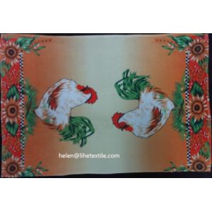 tea towel , micrfiber material , pigment printed