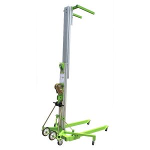 Buy cheap Portable Manual Material Lift with Manual One Speed Winch from wholesalers