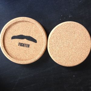 Buy cheap New Style Cork Coaster with silkscreen shrink wrapped packing, customized size is available from wholesalers