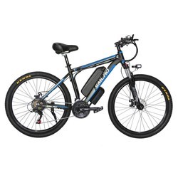 Buy cheap 1000w 29 Inch Electric Mountain Bike 31MPH Max Speed Multipattern from wholesalers