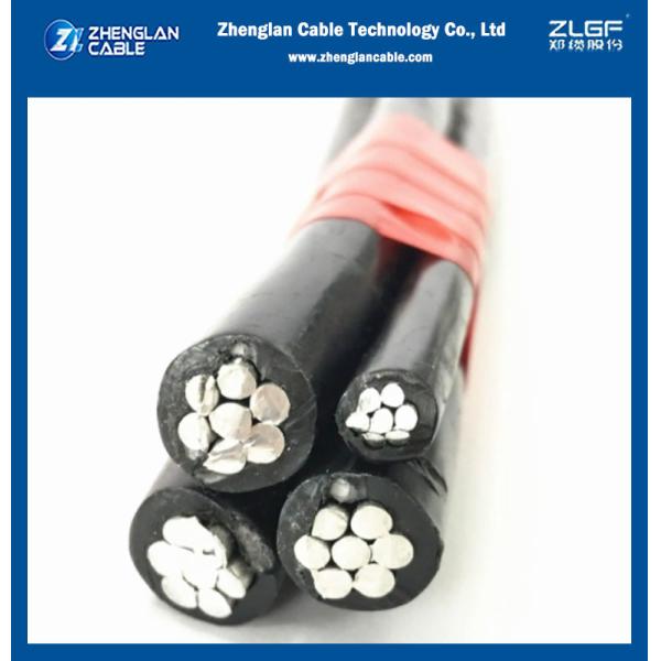 Quality 1kv Aerial Bundled Power Cable XLPE Overhead Insulated Cable Aluminum Alloy NTP370.254 for sale