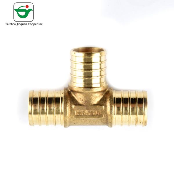 Buy cheap Precision Machining 1/2''X1/2"X1/2'' Brass Hose Connector Equal Tees from wholesalers