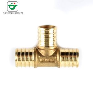 Buy cheap Precision Machining 1/2''X1/2"X1/2'' Brass Hose Connector Equal Tees from wholesalers