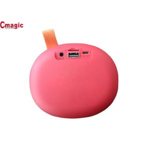 Buy cheap 1200mAh Battery Red Portable Bluetooth Speakers With 5W Support TF Card U Disk from wholesalers