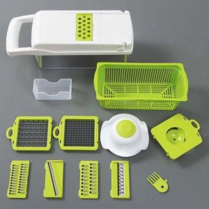 10 In 1 Manual Vegetable Chopper Slicer Multifunctional