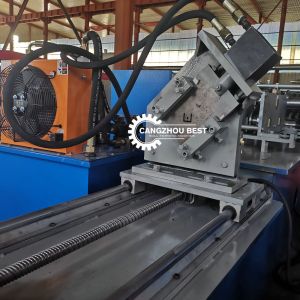Buy cheap Industry Hydraulic Cutting Al Drywall Profile Machine Fastest 20m/Min from wholesalers