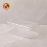 Buy cheap Transparent PET Square Plastic Storage Jars 660Ml Plastic Food Container With Lids from wholesalers