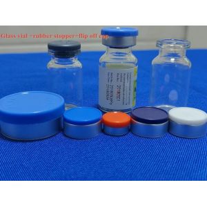 China Customization Injection Transparent Vial Cylindrical 50ml Sterile Vials on sale