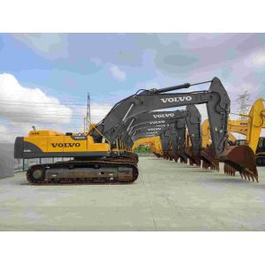 China Low Hour Vollvo EC 460 BLC Hydraulic Excavator 8160 Excavation Height 35kW Rated Power on sale