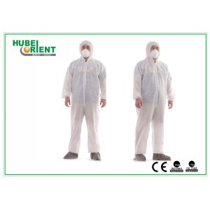 Buy cheap Breathable Disposable Microporous Coverall With Hood from wholesalers