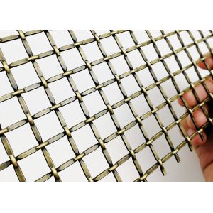 Buy cheap Customized Thickness Architectural Metal Mesh Copper Customized Size from wholesalers