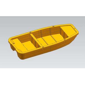 China High Tensile Strength Rotomolding 2.5 Meter Mold Boat on sale