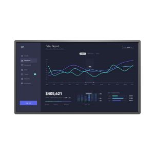 Buy cheap 55-inch/65-inch Floor-Mounted Smart Interactive Whiteboard System with Mobile Teaching Cart from wholesalers