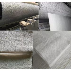 5.5kw 1260mm Width Tissue Paper Folding Machine 3000kg 3HP