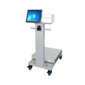 Buy cheap Windows 10 System LCD Display Mobile Smart Scale for Up to 300kg Computer Touch product
