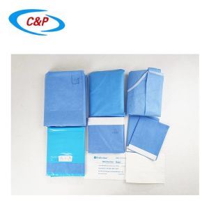 Buy cheap Blue Sterile Ophthalmology Surgical Eye Drapes Kit Pack Custom from wholesalers