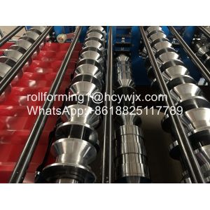 Ibr And Long Span Double Layer Roll Forming Machine For Steel Plate