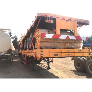 Buy cheap 20 Foot 40 Feet Flatbed Container Semi Tractor Trailer from wholesalers