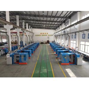 Buy cheap Bare Copper Wire Bunching Machine With Electric Changing Pitches Twist Direction S Or Z And PLC Control System from wholesalers