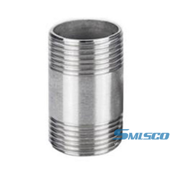 Buy cheap 304 Stainless Steel Pipe Nipple NPT Class 150 Casting Fitting from wholesalers