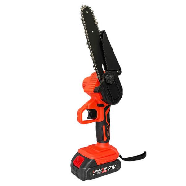 Quality 6 Inch 21V Handheld Branch Electric Mini Chainsaw Garden Tools for sale