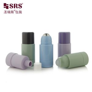 50ml 75ml Empty Cosmetic Packaging Custom Color Replaceable PP PCR Recycled Roll