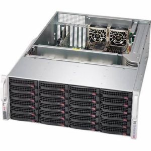 Buy cheap Supermicro 4U RACK NAS Server Storage 24 Hot-swap 3.5" SAS3/SATA3 2 M.2 NV Me Support from wholesalers