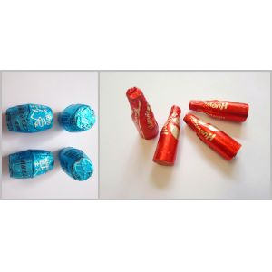 Buy cheap Fully Wrapped Winding Machine Automatic Flow Wrap Machine for Chocolate by PLC Control from wholesalers