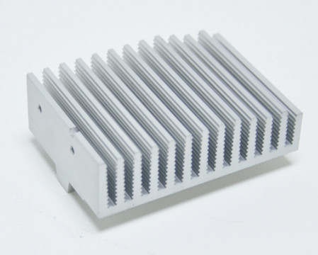 Quality Anodized Aluminium Heatsink Extrusion Profiles With Finished Machining for sale