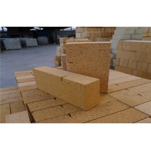 Heat Resistant Chamotte Refractory Fire Bricks , Fireplace Insulated Firebrick