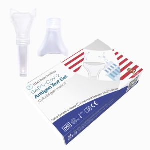 Buy cheap Class III 70mm SARS-CoV-2 Antigen Self Test Set Saliva Sample Collector Malaysia 1 test/box from wholesalers