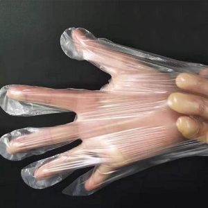 Custom Disposable Plastic Gloves Kitchen Cleaning And Food Handling