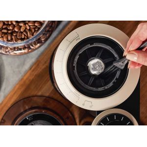 Buy cheap GD6001T Conicial burr grinder with Build in Scale Small Electronic Coffee Bean Grinder from wholesalers