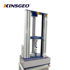 1000mm Tensile Strength Testing Equipment With Single Pole / Panasonic Servo
