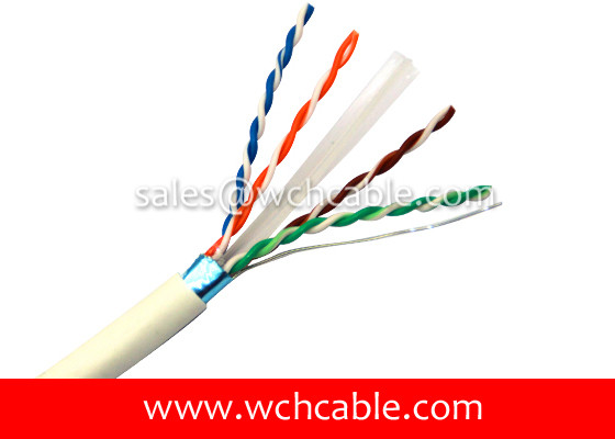 Buy cheap UL Lan Cable Cat6 SFTP 23AWG 4Pairs OD6.8mm Tinned Copper Shielded from wholesalers