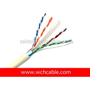 Buy cheap UL Lan Cable Cat6 SFTP 23AWG 4Pairs OD6.8mm Tinned Copper Shielded from wholesalers