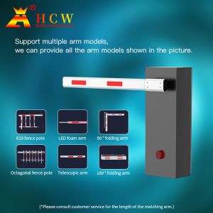 Buy cheap HCW Parking Barrier Gate with 150W Motor Power for Fast Lifting Speed and Stable Barrier Movement from wholesalers