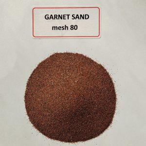 Buy cheap CNC waterjet cutting Abrasive medium Garnet sand mesh 80 from wholesalers