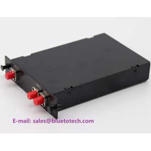 Buy cheap Plastic 1x2 LGX PLC Single Mode Fiber Splitter 1260nm ISO9001 from wholesalers